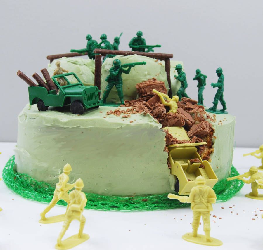 army theme cake