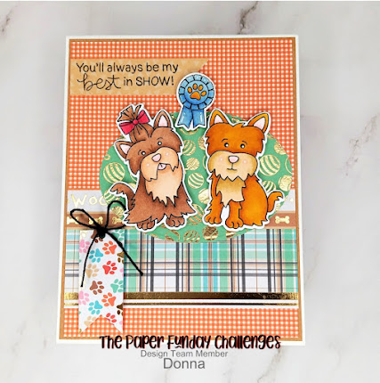 You'll always be the best in show for me by Donna features Terrific Terriers by Newton's Nook Designs; #inkypaws, #newtonsnook, #dogcards, #puppycards, #cardmaking