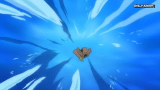 ワンピースアニメ WCI編 864話 ジンベエ 海流 一本背負い | ONE PIECE ホールケーキアイランド編