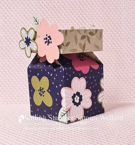 Stampin'Up! Mini gift box by Sailing Stamper Satomi Wellard