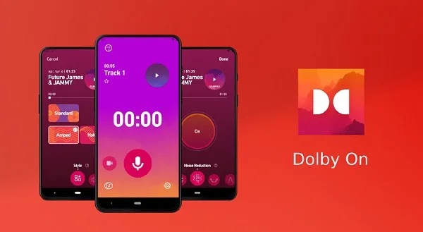 تشغيل Dolby: تطبيق تسجيل الصوت والموسيقى