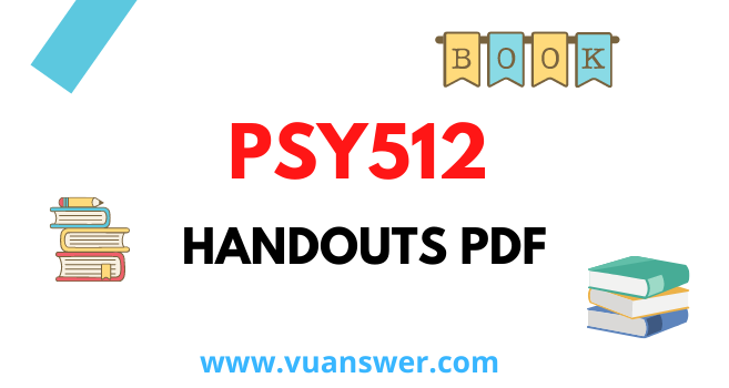 PSY512 Gender Issues in Psychology PDF Handouts