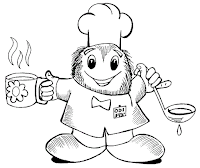 Chefs coloring page