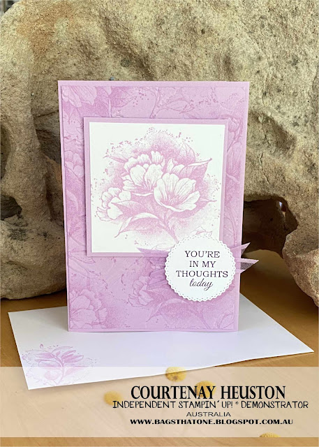 Cards Front Calming Camellia