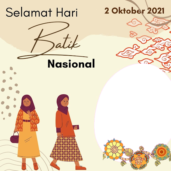 Link Twibbonize Hari Batik Nasional 2 Oktober 2022 id: nationalbatikdaybymurniw