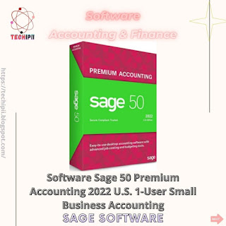 Software Sage 50 Premium Accounting 2022 U.S. 1-User Small Business Accounting techipii