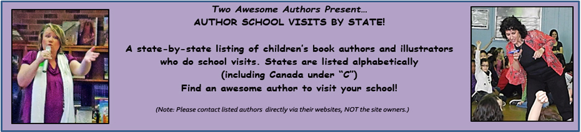 Author School Visits BY STATE!