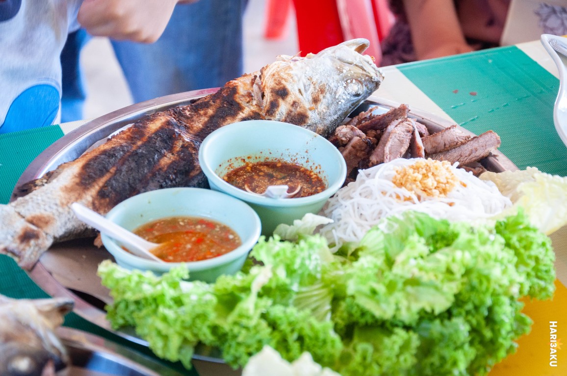 Miang pla pao Kakroh Kitchen