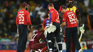 West Indies vs England 2nd T20I 2022 Highlights