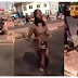 Reactions as two pretty ladies run mad after alighting from a black SUV in Enugu State (Video)