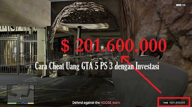  uang banyak masih menjadi incaran pada gamers Cheat Uang GTA 5 PS 3 Terbaru