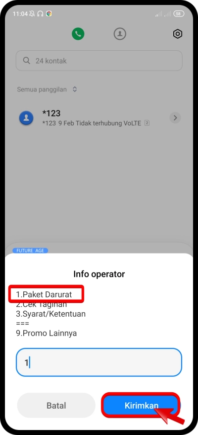 Cara meminjam paket internet telkomsel