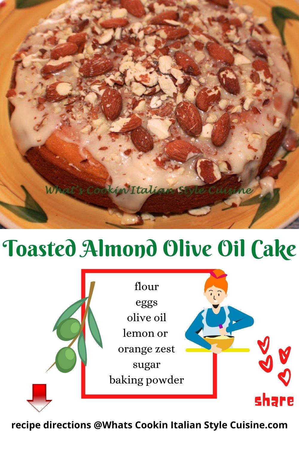 pin for later almond cake