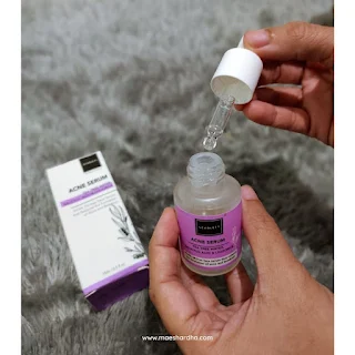 scarlett acne serum pipet