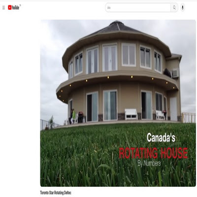 youtube com - canada - rotating house