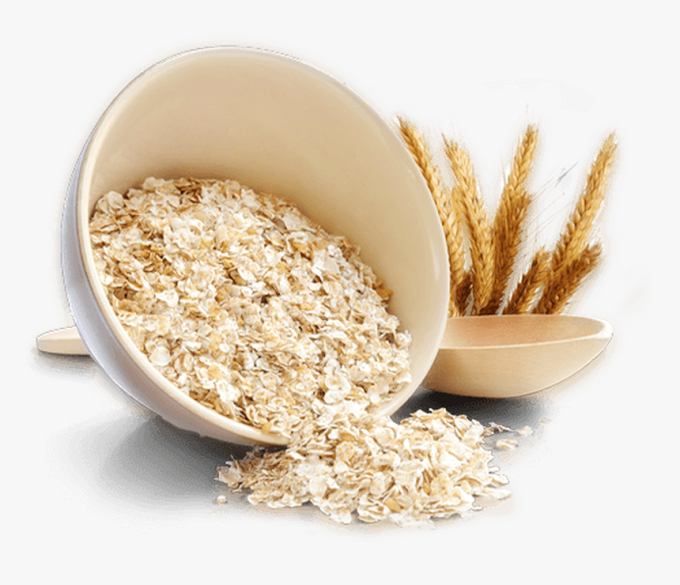 Oatmeal help to promote hair development and make it thick and strong