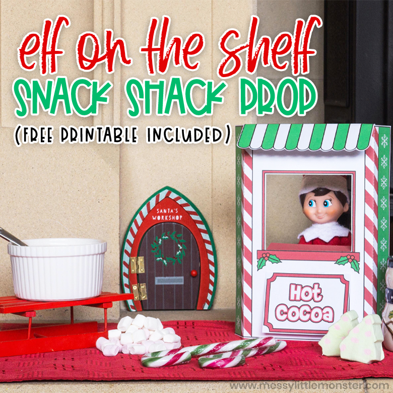 Elf on the shelf printable props