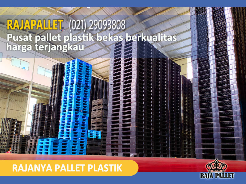 Pallet plastik berkualitas Rajapallet