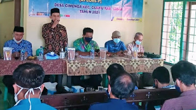 Desa Cimenga Gelar MusDes Bahas Penyusunan APBDes Perubahan Tahun 2021