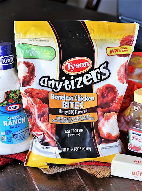 Package of Anytizers Honey BBQ Boneless Chicken Bites Image