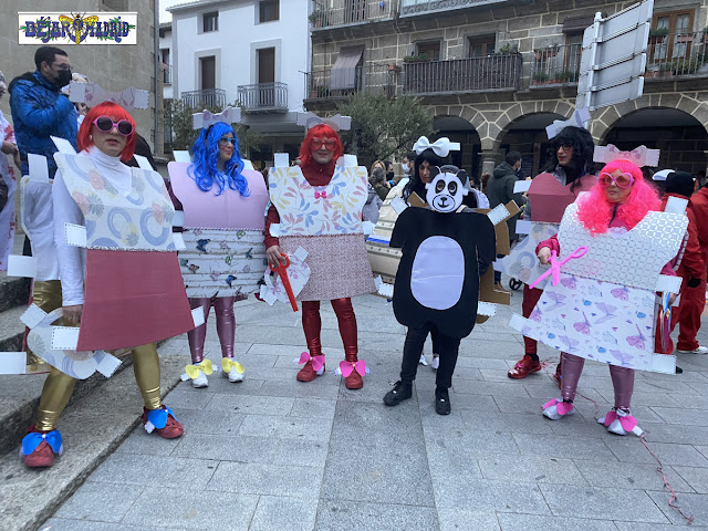 Los disfraces regresan a las calles de Béjar - 27 de febrero de 2022