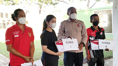 Satu - Satunya Peserta Putri Lomba Menembak Perbakin Toraja Utara, Adhelin  dari Tana Toraja Sabet Juara 1 