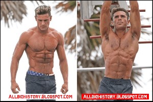 Zac Efron Lower Body Workout For Movies