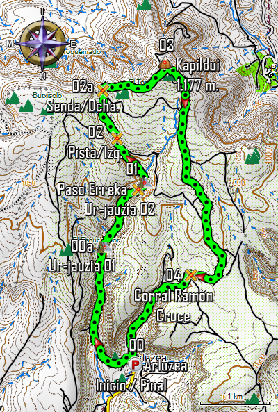 Ampliar plano del recorrido