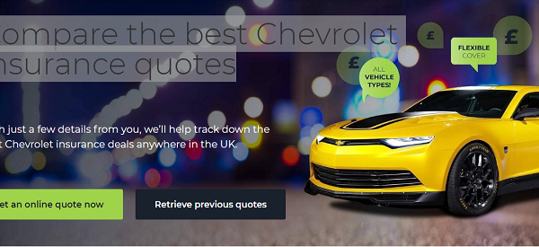Chevrolet Car Insurance Quotes