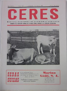 Portada del número 310 del primer d'abril de 1962 de la Revista Ceres.