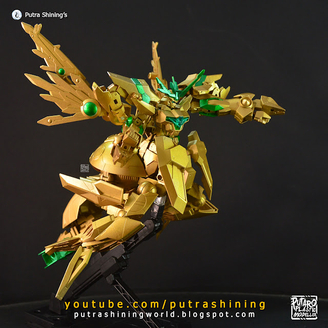 HGBD:R Re:Rising Gundam Custom Paint Gold! by Putra Shining