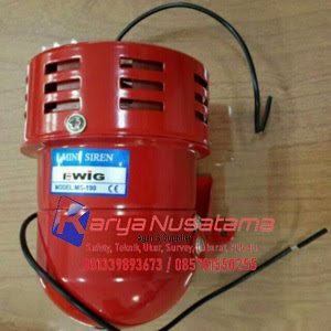 Jual Sirine Emergency Bangunan Sekolah Merk Ewig MS-190