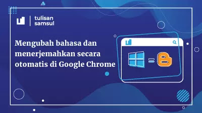 Google Chrome: Bahasa dan terjemahan