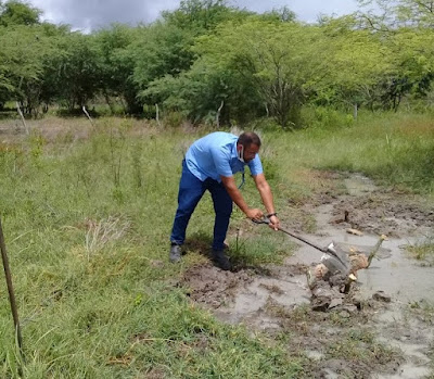 Fiscalização da Casal encontra ligações clandestinas e furto de água em adutora entre Água Branca e Mata Grande