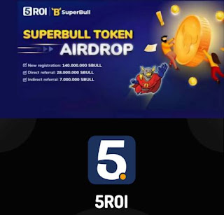 5Roi Superbull airdrop | 5 roi New Loot | 5Roi Sbull Token Withdraw in hindi  