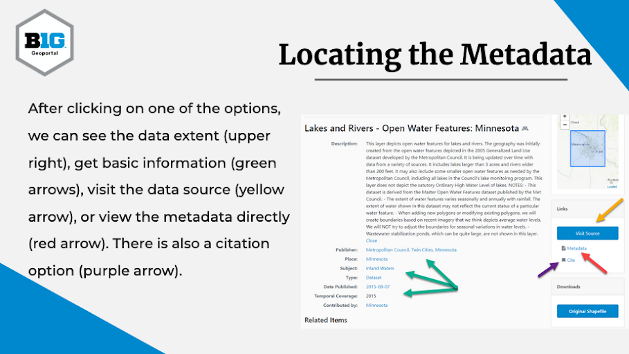 Evaluating Geospatial Information