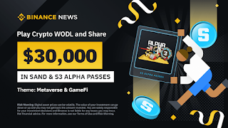 WODL Week 4: Play to Share $30,000 in SAND Token Vouchers and Bring Home a Season 3 Alpha Pass for The Sandbox!