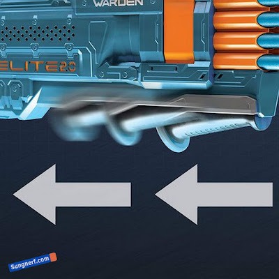 Súng Shotgun Nerf Elite 2.0 Warden DB 8 2