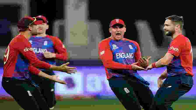 England thrashed Australia by eight wickets.