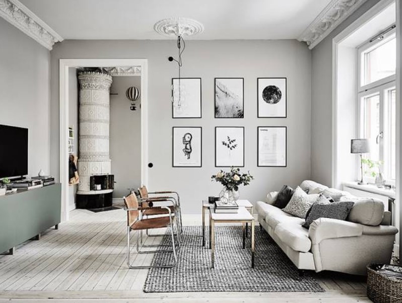 light grey paint for living room pictures