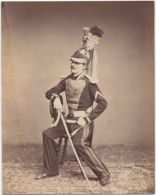 Мсье Мобан, 8-й драгунский полк, 1815 г. Фото: Библиотека Университета Брауна