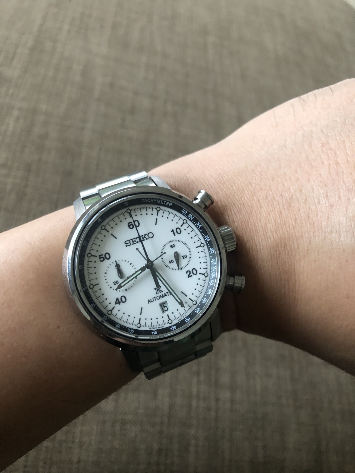 My Eastern Watch Collection: Seiko Prospex Speedtimer Automatic Chronograph  Limited Edition SRQ035J1 (or SBEC007 and similar to SRQ037J1 or SBEC009) -  The Leather Strap Combo is Best, A Review (plus Video)