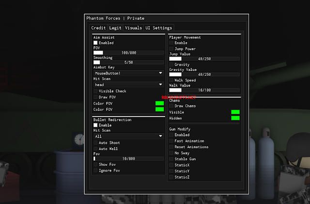 Phantom Forces [ESP, Aimbot] Scripts