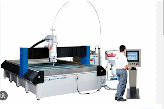 Water jet cutting machine working principle and uses