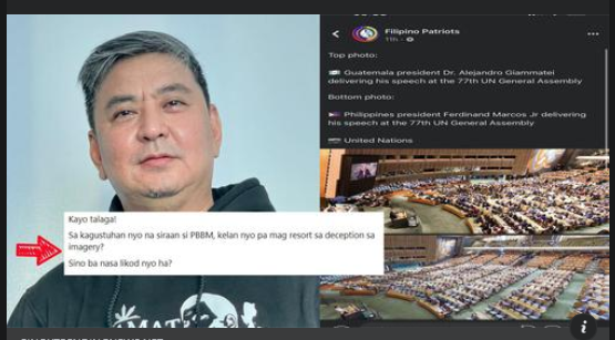 CyberSecurity expert catches fake news of Kakampink-leaning FB page, says man in photo not Guatemalan President but UN Secretary General Antonio Gutierres