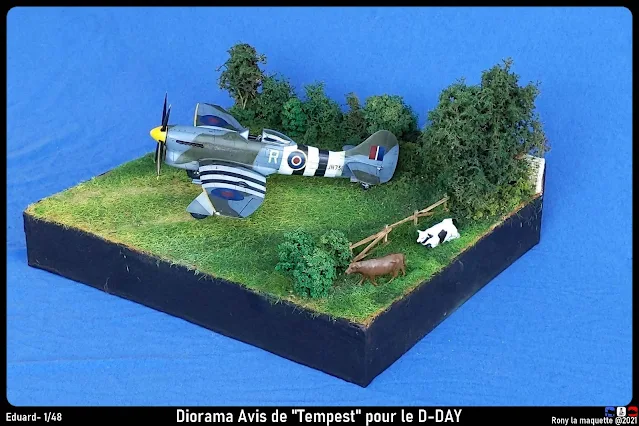 diorama pour un Tempest Mk.V