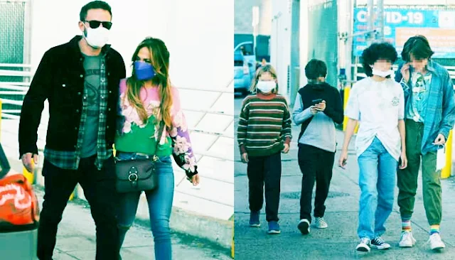 Ben-Affleck-and-Jennifer-Lopez-enjoy-outing-with-their-children
