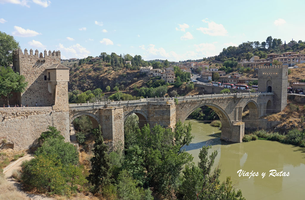 Torres del puente de San Martín de Toledo