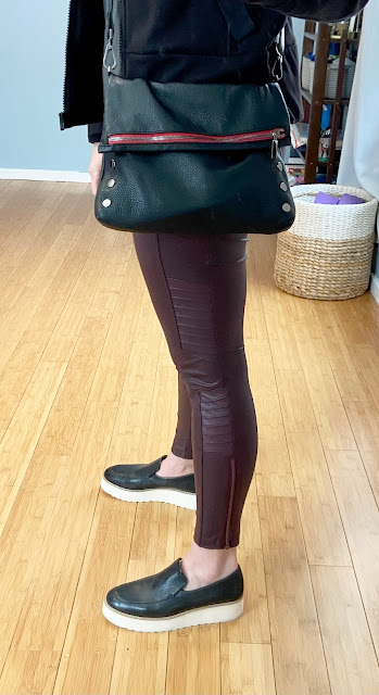 Athleta Delancey Moto Tight in Coffee House Small - $50 - From Laura