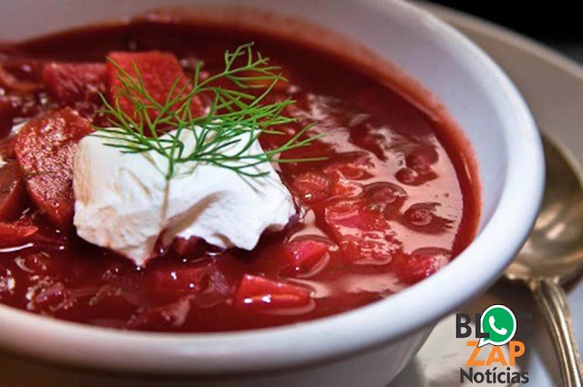 Borscht típico Russo